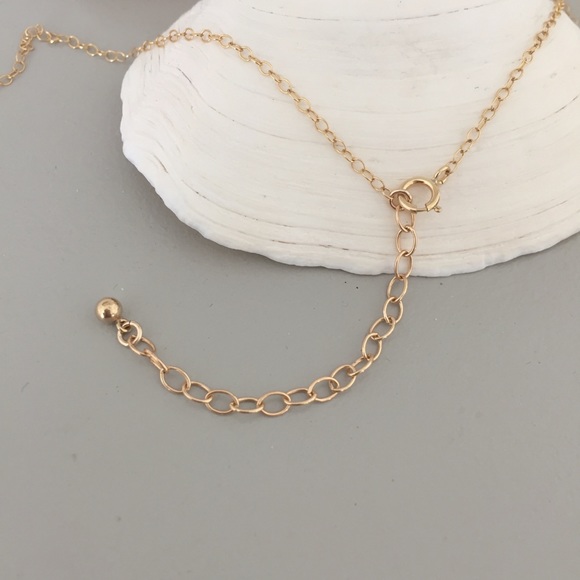 14k Gold Filled Sunflower Necklace - Picture 5 of 5